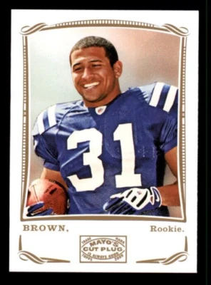 2009 Topps Mayo #76 Donald Brown RC. - Image 1 of 2