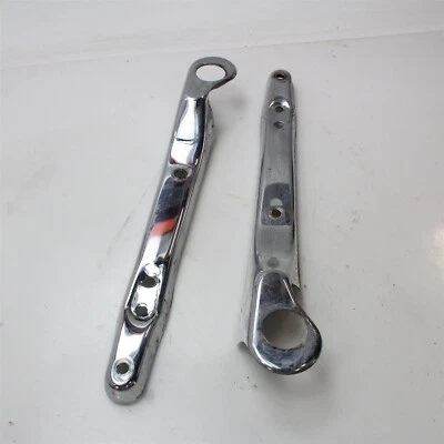 1991-2003 Harley Sportster 1200 & 883 Rear Fender Strut Covers Chrome - Image 1 of 4