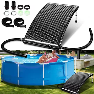 Solar Poolheizung Solar Warmwasserbereiter versenkbare Halterung 110cmx65cm - Bild 1 von 8