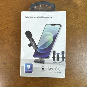 Micrófono Lavalier Inalámbrico Audio Video Grabación Mini Micrófono Para Android/iPhone - Imagen 1 de 1