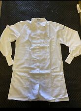 Adult size L white medical lab coat With Logo