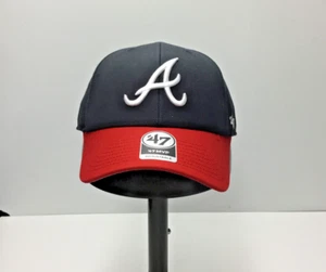 Atlanta Braves Navy/Red 2 Tone 47 MVP Adjustable Strapback - Bild 1 von 4