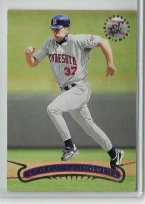 1996 Stadium Club #121 Scot Stahoviak Minnesota Twins - Image 1 of 2