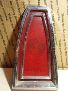 65 Mercury Montclair Marauder Monterey Upper Taillight Chrome Bezel C5MB-13449-A - Picture 1 of 12