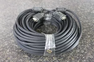 100ft SVGA VGA Cable Male to Male M/M Monitor Cord TV HDTV Full HD15 - Picture 1 of 1