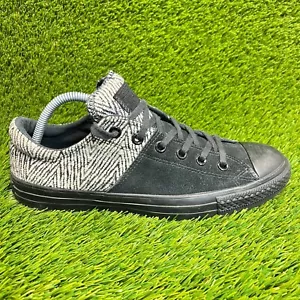 Converse CT All Star Abbey OX Womens Size 10 Black White Athletic Shoes Sneakers - Picture 1 of 11