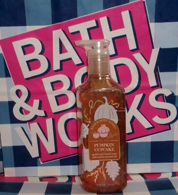 Jabón de manos gel suave Bath & Body Works Pumpkin Cupcake NUEVO Foto 1 de 2