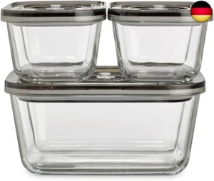 CASO Vacuboxx Eco-Set - 3 Vakuumbehälter Aus Borosilikatgla - Bild 1 von 12