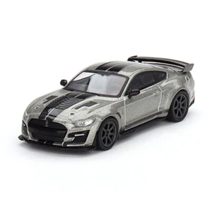 Mini GT 1:64 Shelby GT500 SE Widebody Pepper Gray Metallic LHD Model MGT0615-P11 - Picture 1 of 4