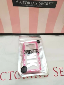 Victoria's Secret PINK IPHONE 6 6S 7 ABDECKUNG HÜLLE ÄRMEL HALTER KLAR SILBER LOGO - Bild 1 von 3