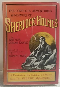 Complete Adventures and Memoirs of Sherlock Holmes: Facsimile of The Original - Picture 1 of 13