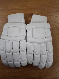 2025 Lorimers Pro Players v2 White Split Finger Senior Batting Gloves - Free P&P - Picture 1 of 4