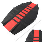 Pro Ribbed Red Gripper Soft Seat Cover For For HONDA YAMAHA SUZUKI