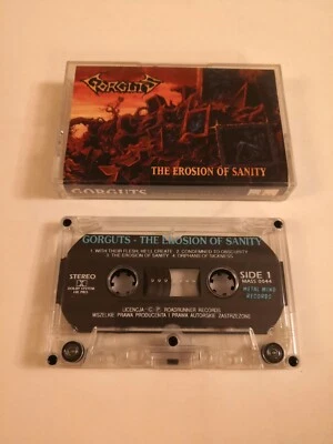 Gorguts The Erosion of Sanity cassette MC Autopsy Asphyx Obituary Jungle Rot - Image 1 of 4