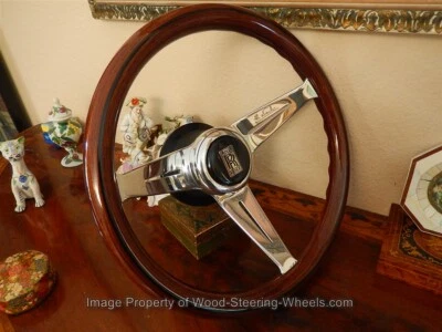 Volante de madera Rolls Royce Silver Shadow 1 1968-1976 NARDI Deep Dish 13,75"  Foto 1 de 2