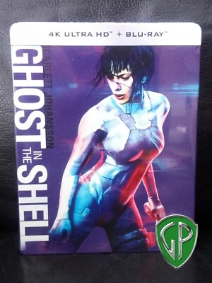 Ghost in the Shell - Zavvi 4K UHD & Blu Ray Steelbook - NEW & SEALED - Image 1 of 3