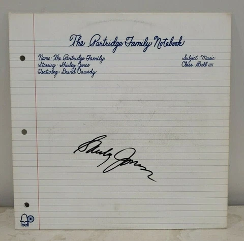 SHIRLEY JONES PARTRIDGE FAMILY SIGNED AUTOGRAPHED ALBUM COVER AUTHENTIC RARE WOW Cover