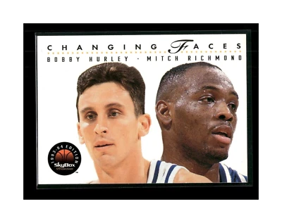 1993-94 SkyBox Premium Kings Basketball Card #314 Bobby Hurley CF/Mitch Richmond - Image 1 of 2