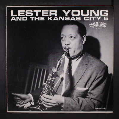 LESTER YOUNG: and the kansas city 5 COMMODORE 12" LP 33 RPM Foto 1 de 2