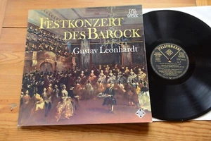 J. S. BACH Festkonzert Des Barock  GUSTAV LEONHARDT LP Telefunken SAW 9535-M - Picture 1 of 6