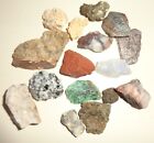 😊Lot Mineralien Rohsteine (R160)Schau Mal !Bilder +Lesen !
