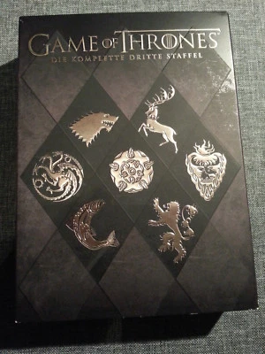 Game of Thrones _ Staffel 3 _ Collectors Edition _ Box Schuber _ DVD _ Blu Ray - Bild 1 von 4