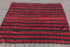 5.8x4.5 ft Area Rug, Kilim, Oriental Rug, Oushak Rugs, Vintage Rug, Turkish Rug