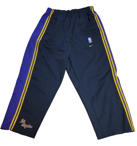 Nike Team LA Lakers Kobe NBA Basketball Warm Up Engineered Pants Mens Large Cover