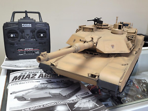 Tamiya RC 1/16 US Main M1A2 Abrams Full Option Control Sound Unit Tank + Futaba