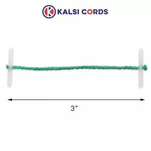 ETICHETTE TESORO 3 POLLICI (76mm) PLASTICA FINITE CHIUSURE CARTA VARIE QUANTITÀ - Foto 1 di 3