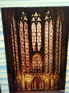 CARTOLINA BELLA LA SAINTE CHAPELLE: PARIGI. - Foto 1 di 12