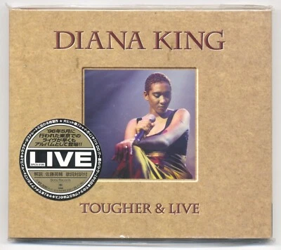 Diana King – Tougher & Live  SRCS 8196 CD NEW Promo JAPAN freeship - Bild 1 von 2