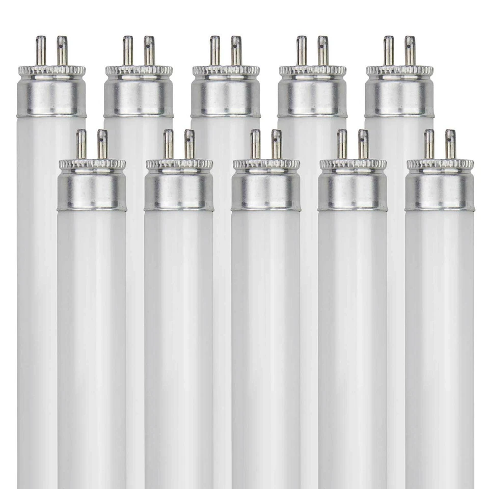 Pack Of 10 F8T5/CW 8 Watt 12" T5 Linear Fluorescent Light Bulb 4100K FREE SHIP!! - Image 1 of 1