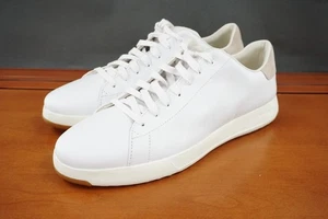 Cole Haan Grand Crosscourt Schuh Herren 10,5 Schwarz Leder Niedrig Schnürschuh Sneaker - Bild 1 von 11