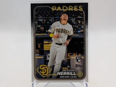 2024 Topps Update Series JACKSON MERRILL #US169 Rookie Debut RC - Image 1 of 2