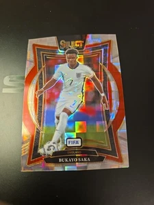 2024-25 Panini Select Fifa - Terrace Bukayo Saka #66 Pandora Prizm - Picture 1 of 2