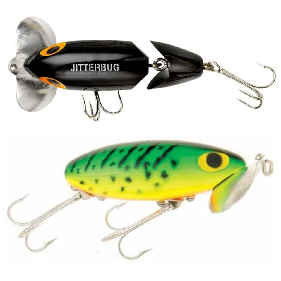 Cebo de pesca Arbogast Jtd Jitterbug Clk 5/8 OZ tamaño 3,5" Foto 1 de 1
