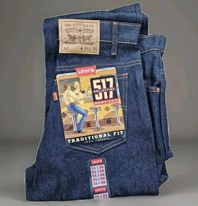 Vtg NOS Levi’s 517 Orange Tab 31x36 Bootcut Mens Jeans Traditional Fit NWT - Picture 1 of 8