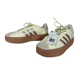 Adidas Court VL Damenschuhe – elfenbeinfarben/rosa – Größe 9,5 - Bild 1 von 6