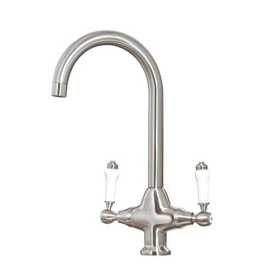 Harrogate Kitchen Tap Brushed Nickel - Image 1 of 4
