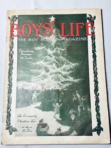 Dezember 1915 Weihnachten Jungen Leben Pfadfinder Zeitschrift Urlaub RAR Vintage Gut. - Bild 1 von 7