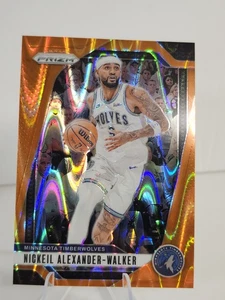 2024-25 Panini Prizm - Nickeil Alexander-Walker #135 Orange Wave Prizm - Foto 1 di 2