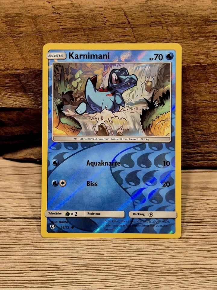 Pokemon  - Karnimani 18/73 Reverse Schimmernde Legenden Deutsch  - Bild 1 von 1