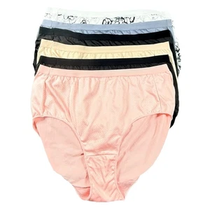 Just My Size 6er Pack Damen Mikrofaser Stretch Slip Unterwäsche Höschen Größe 9 - Bild 1 von 12
