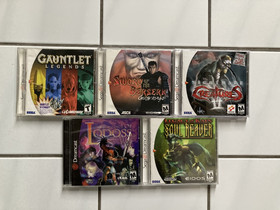 Sega Dreamcast  game lot of 5 games  ( Many great titles)