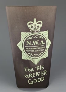 Hot Fuzz Cambia Colore Pinta Vetro Sanford Police N.W.A. Cassa del bottino - Foto 1 di 9