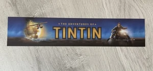 3D IMAX Adventures Of TinTin - Doppia faccia - Cinema Mylar / Poster - Foto 1 di 3