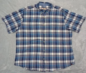 Camisa Woolrich para hombre talla XXL azul a cuadros - Imagen 1 de 6