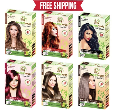 Natural Instant Henna Hair Color USDA Organic Hair Dye Powder 2oz 60 grams - Image 1 of 4