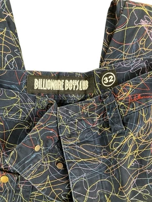 Мужские джинсы Billionaire Boys Club 32 (подходит 30x) синие с вышивкой - Изображение 1 из 3